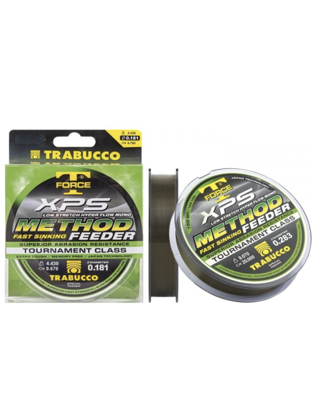 FIR MONOFILAMENT TRABUCCO XPS METHOD FEEDER, 300M, 0.18mm