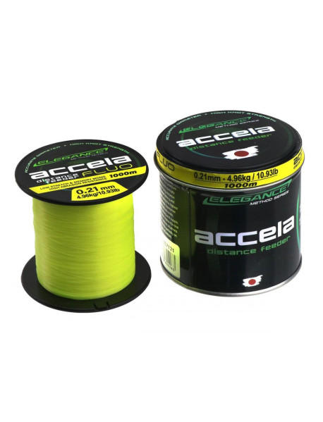 Fir Mono Formax Accela Distance Feeder Fluo, 0.21mm / 1000m