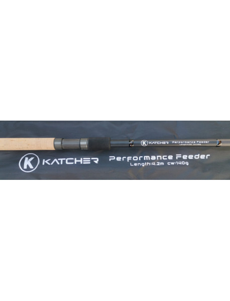 Lanseta Katcher Performance Feeder 4.2m 140g 3+3 buc