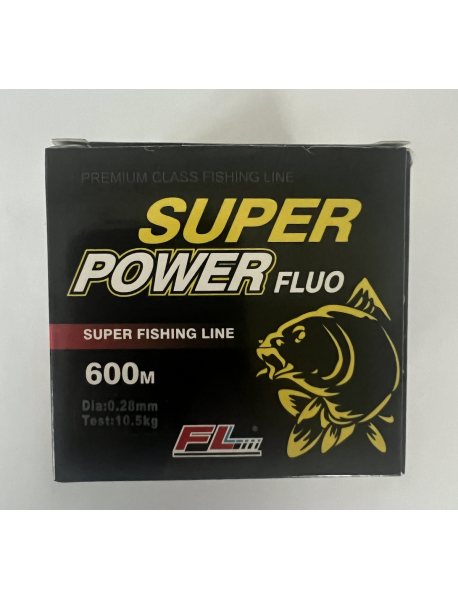 FIR MONOFILAMENT GALBEN FLUO SUPER POWER FL 600M