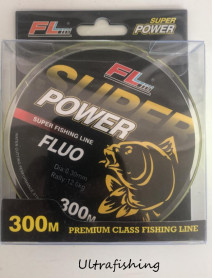 FIR MONOFILAMENT GALBEN FLUO SUPER POWER FL 300M